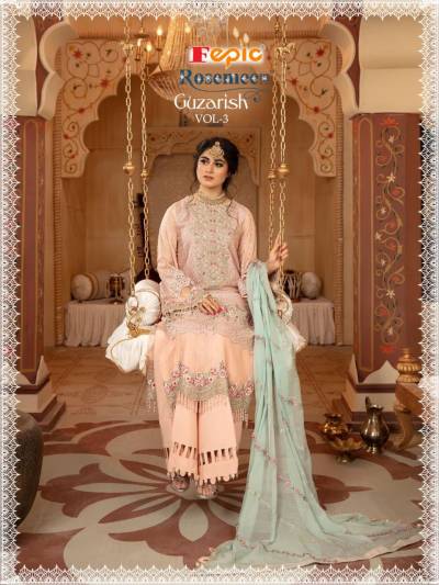 Rosemeen Guzarish Vol 3 By Fepic Designer Eid Special Suit Collection
